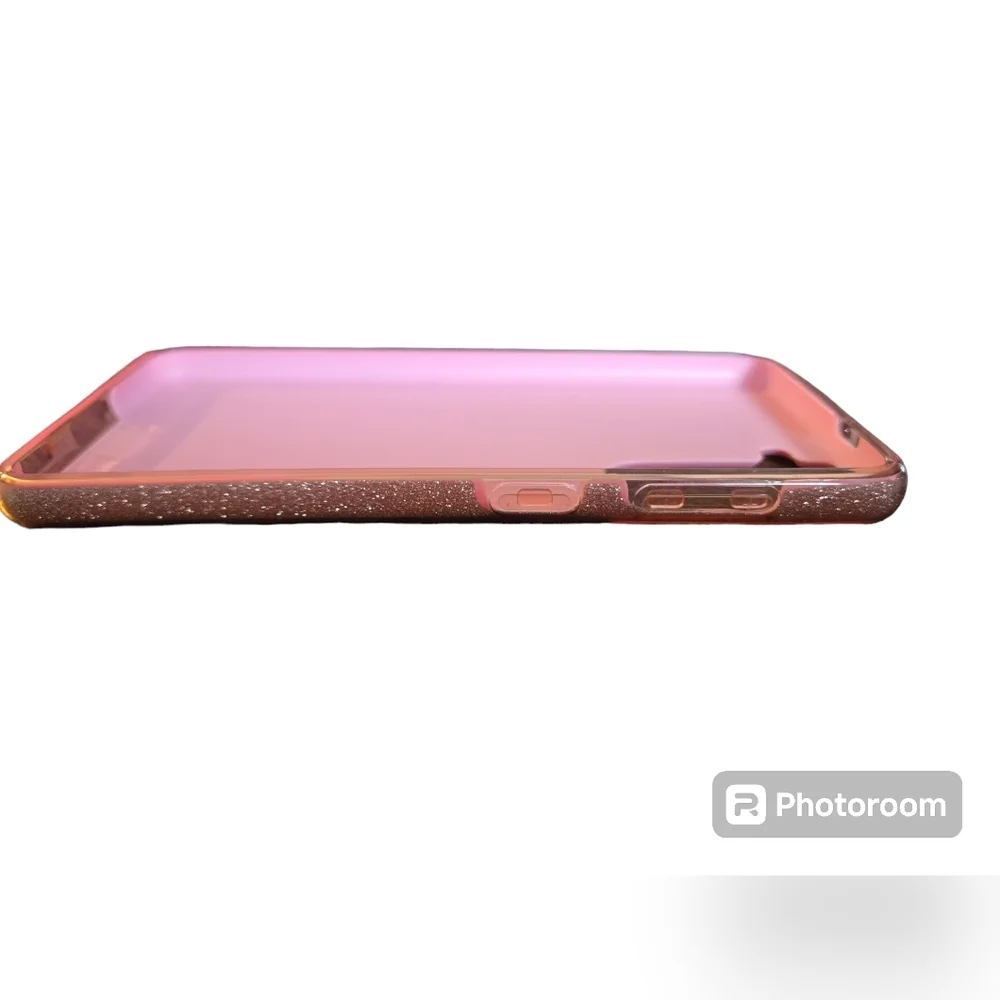 SAMSUNG Galaxy S21 Sparkly Pink Case - Picture 4 of 4